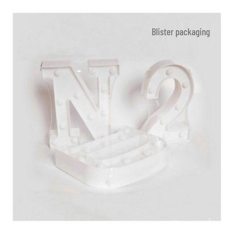 LED Love Letter & Number Lights for Valentine's Proposal Decor