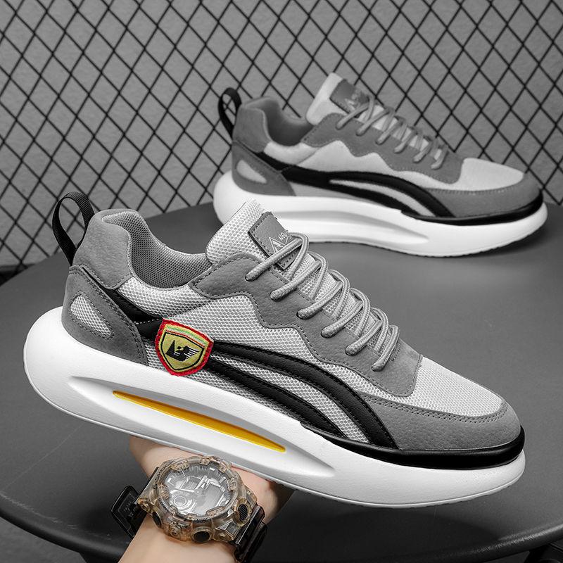 One Piece Dropshipping Men's Shoes Spring New Breathable Mesh Dad Shoes Trendy Men Running Casual Sports Shoes Men