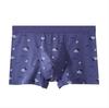5pc Men's Big Size Panties  Slip Mid-waist Flat Angle Transparent Summer Sexy Breathable  Ultra-thin Four-corner Pants