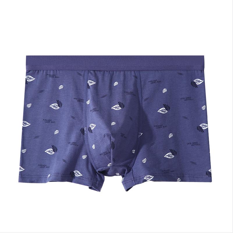 5pc Men's Big Size Panties  Slip Mid-waist Flat Angle Transparent Summer Sexy Breathable  Ultra-thin Four-corner Pants
