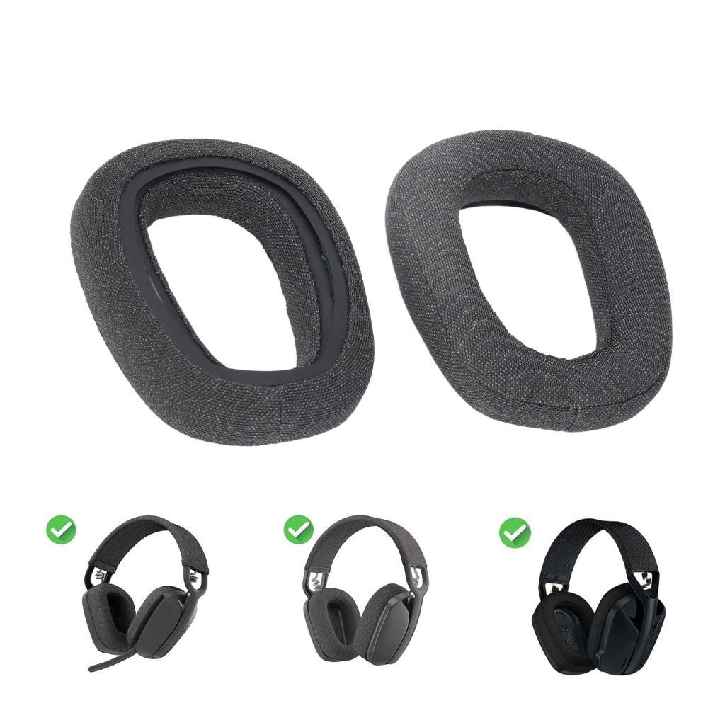 2PCS Replacement Ear Pads for Logitech Zone Vibe 100/Zone Vibe 125/G435 LIGHTSPEED