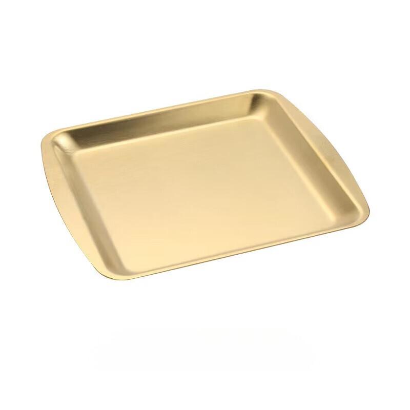 Korean Style Thickened Stainless Steel Serving Tray & BBQ Plate Set