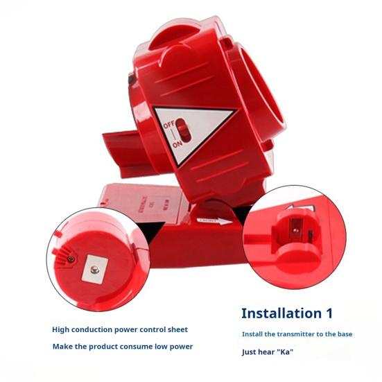 Kids Auto Baseball Pitching Machine Set Adjustable Angles Height Auto-Launch Practice Toy