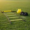 Agility Ladder and Cone Drill Kit Portable Speed Training Set Adjustable Soccer Footwork