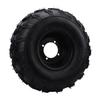 19x7-8 Wheel Rim Tire Assembly 4 Hole Robust Ply Structure ATV UTV Tire for Go Kart