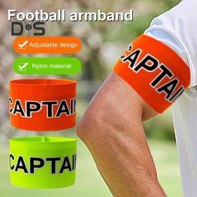 Captain Armbands for Soccer Nylon Elastic Captain Arm Bands Adjustable Unisex Football Basketball Player Bands for Youth Adult Team Training