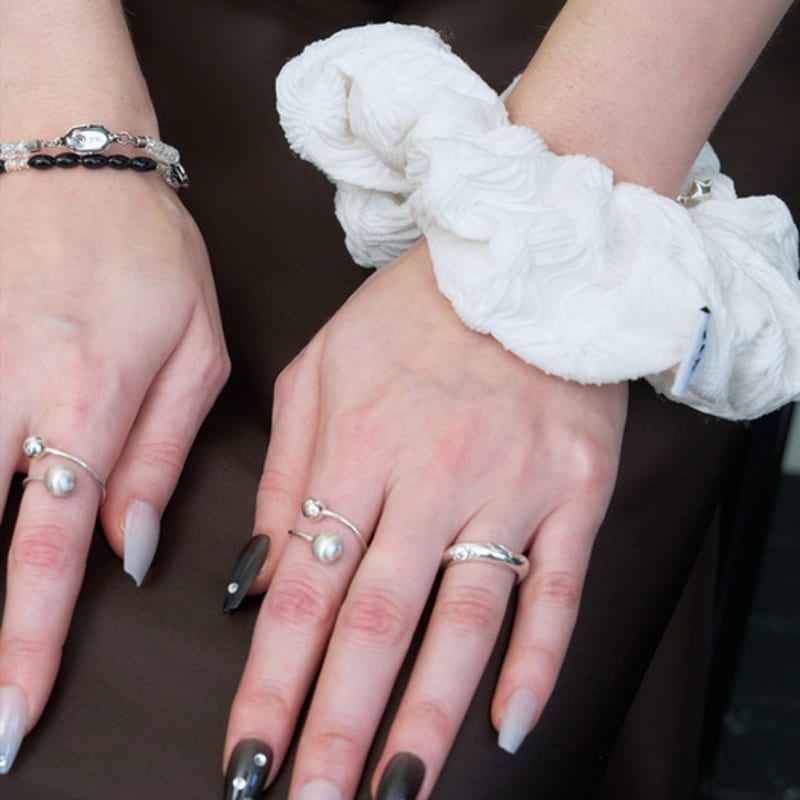 XANADU MULTI CUBIC RING SILVER