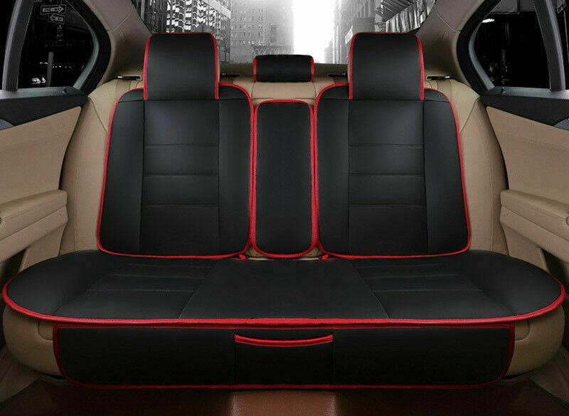 2pcs Front Row: Length: 52cm Width: 48cm Backrest Height: 60cm
