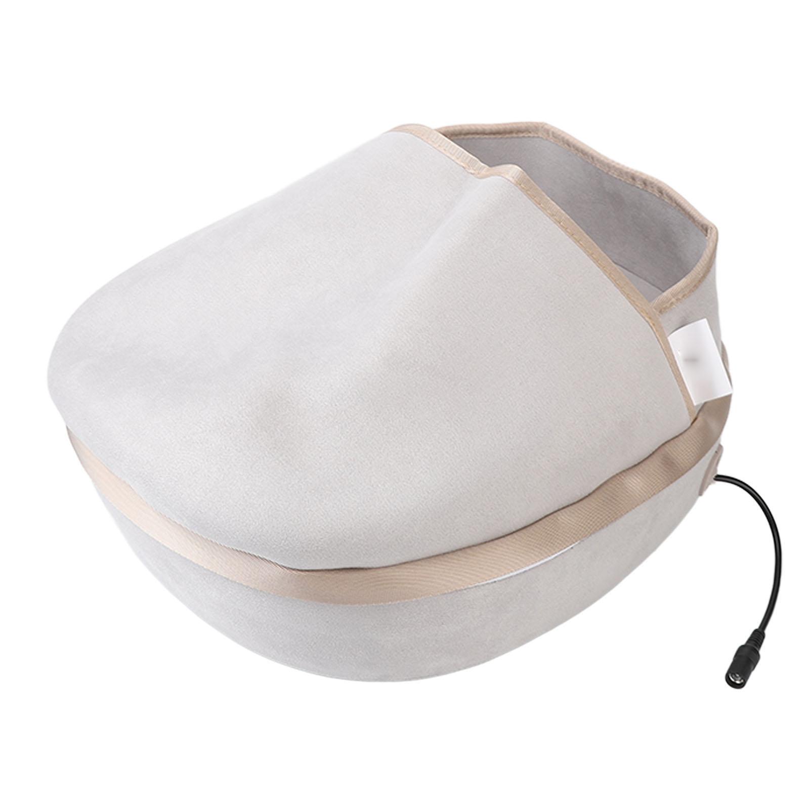 

Разминающая массажная подушка для ног с подогревом, 3 режима, моющийся массажер для ног, свет 100‑240 В US Plug