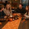 Halloween Table Runner and Placemat Set for Holiday Dining Table Decoration