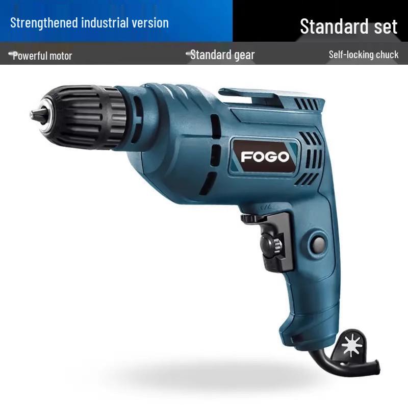 

Compact 220V Multifunction Electric Drill & Screwdriver with Impact Hammer Function