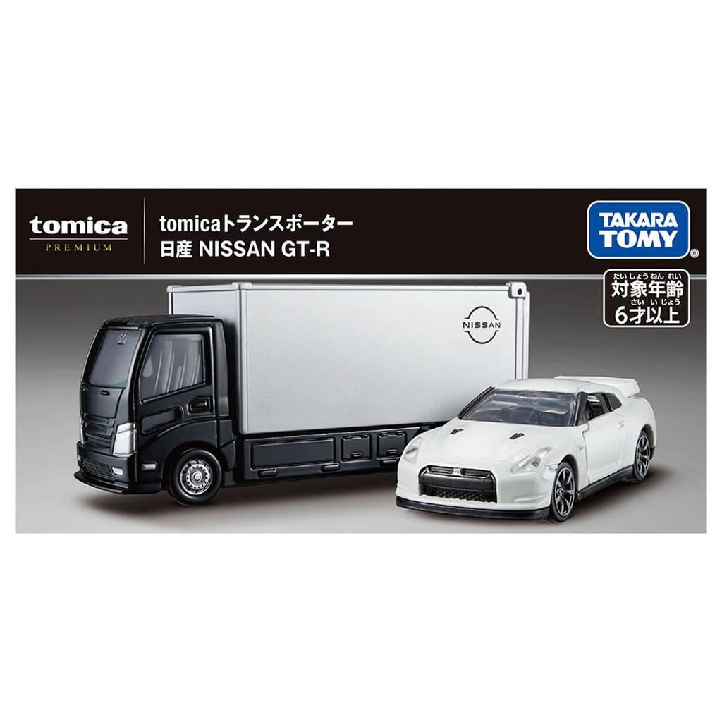 Takara Tomy Tomica Premium Tomica Transporter Nissan Miniature Car Toy for Ages 6 and Up GT-R