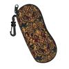 Kawaii Golden Medallion Baroque Glasses Case Portable Accessories Glasses Storage Box Cartoon Sunglasses Box