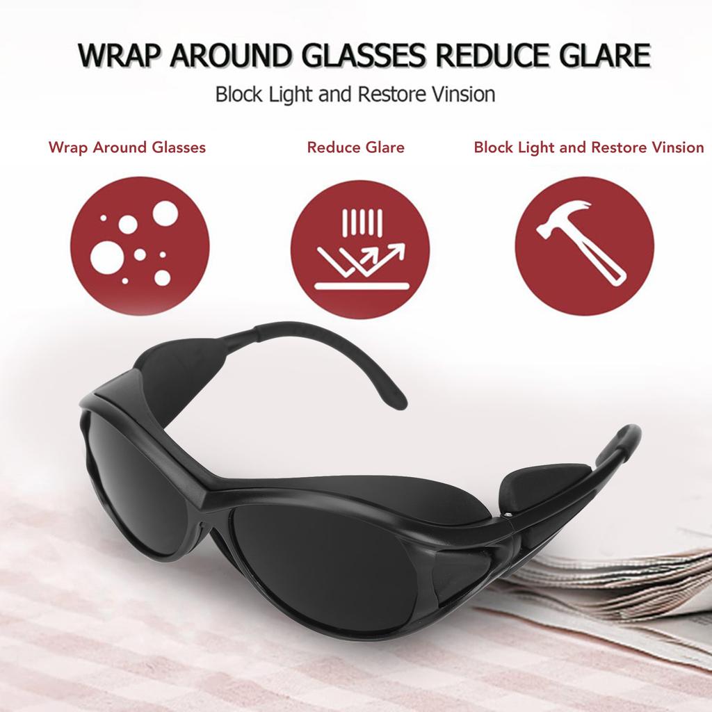 Red LED Light Protective Glasses Eyes Protection for Tanning Goggles UV Blocking IPL Laser Safety Glasses