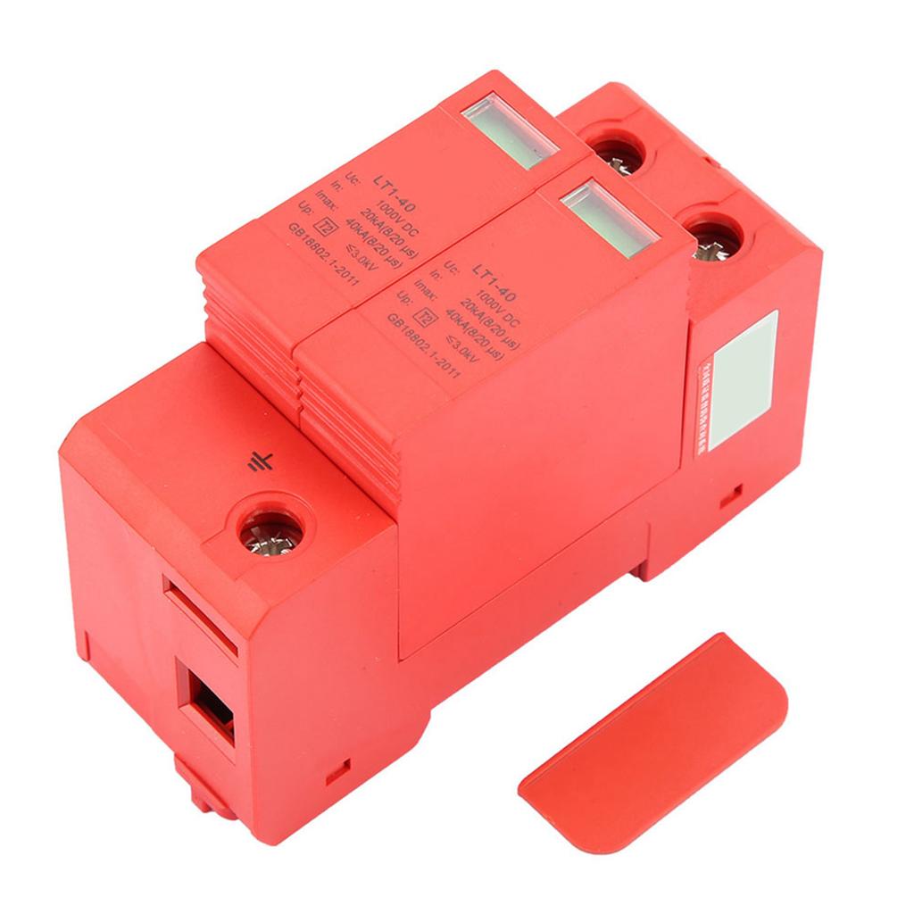 DC1000V 2P 20KA 40KA House Surge Protective Low voltage Arrester Device