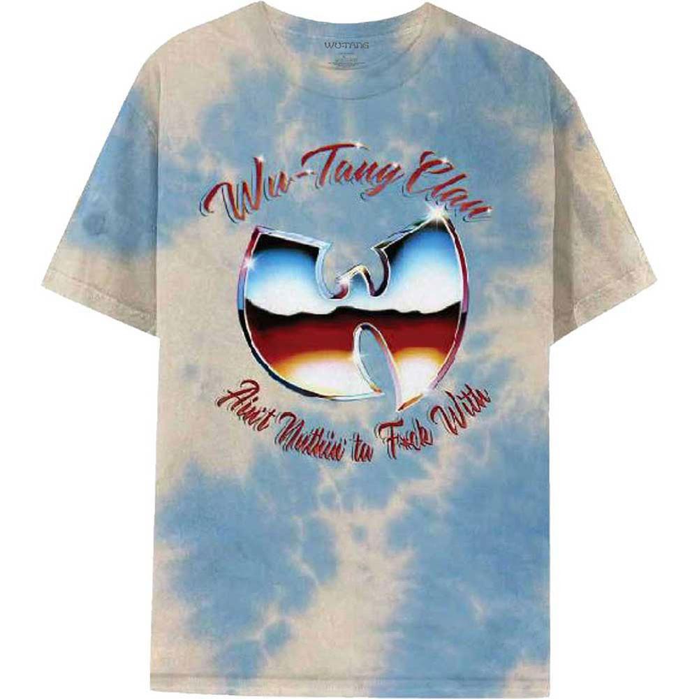 Men s Wu Tang Clan ANTFW (Dip-Dye) Tie Dye T-shirt Large Blue S
