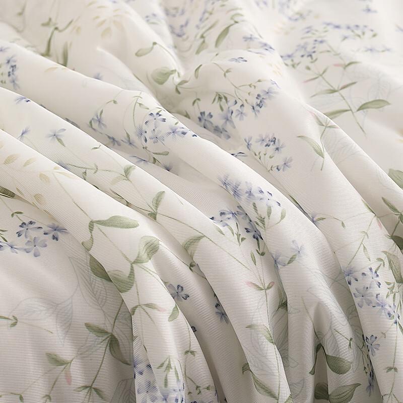 Shengfuni Sophie Garden Mint Cool Air Conditioner Quilt