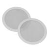 2pcs 61MM Stainless Steel Reusable Filter Metal Coffee Filter Reusable Travel Friendly Mess 