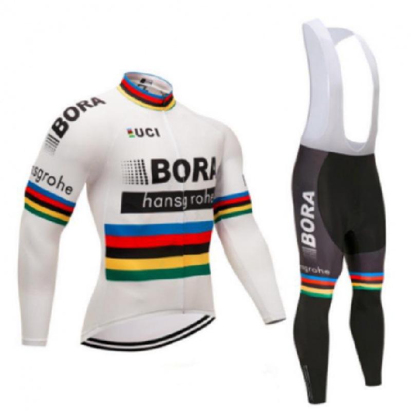 2026 Cycling Suit Long Sleeve Strap Set Mountain Self Road Suit