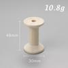Natutral Wooden Bobbins Spools Reels Organizer Twine Ribbon Holders Textile Thread Wire Tools For Home Sewing Accessories Craft