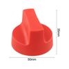 50 mm Gas Stove Knobs Set of 5 for Cooking Control Accessories Compatible with Various For BBQ and Flat Oven Models