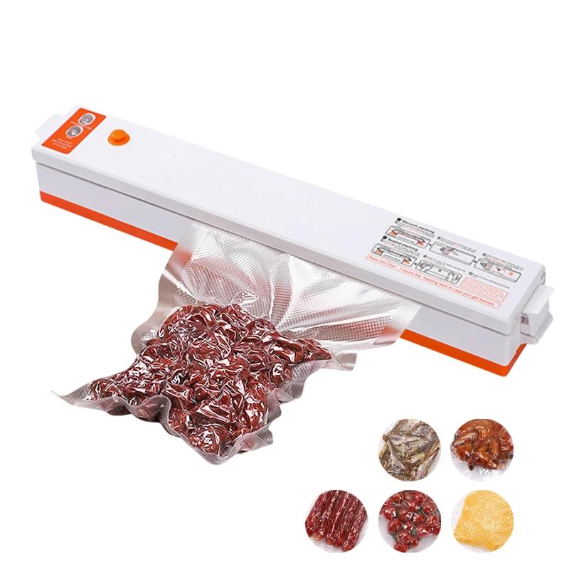 220V Household Food Vacuum Sealer Packaging Machine Film Sealer Vacuum Packer FREE GIFT 10pcs Storage Bags