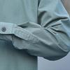 ROMON Men's Long-Sleeve Pure Cotton Business Casual Shirt