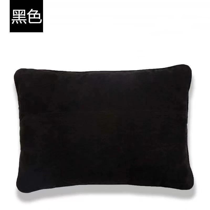 

Car Lumbar Pillow Waist Support Lumbar Cushion Suede Fabric Backrest Memory Foam Lumbar Pillow Car Comfortable Auto Accessorie