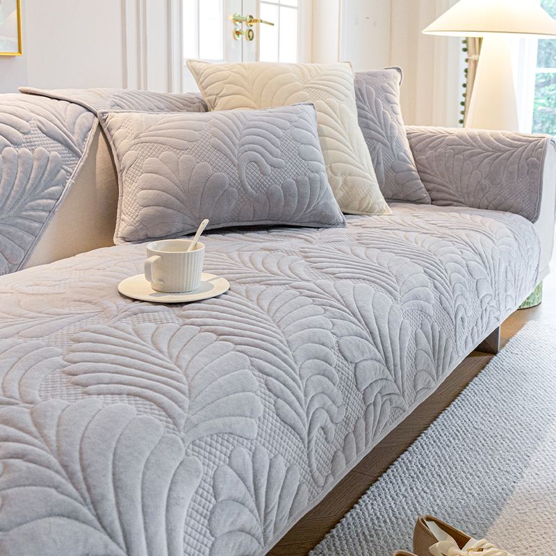 Vintage Living Room Milk Velvet Sofa Cushion Plush Sofa Cover Cover Autumn and Winter All-season Universal Sofa Towel Cover Cloth Seat Cushion