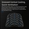EVA Cushion Motorcycle Seat Pad Black Foam Soft Comfortable Breathable Seat Cover Shock Absorbing Shock Absorbing Seat Cover
