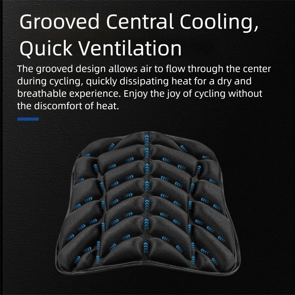 EVA Cushion Motorcycle Seat Pad Black Foam Soft Comfortable Breathable Seat Cover Shock Absorbing Shock Absorbing Seat Cover