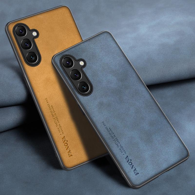 

For Samsung Galaxy A15 A25 5G Case Luxury PU Leather Phone Case For Samsung A15 4G Back Cover Silicone Full Protection Coque For Samsung A15 4G чорний