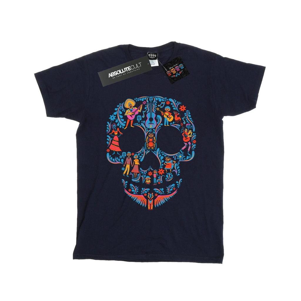 Coco Womens/Ladies Skull Cotton Boyfriend T-Shirt