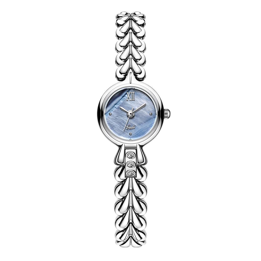 Round Small Dial Student Chain Simple Temperament Medieval Watch, Fashionable And Exquisite High-End Quartz Watch