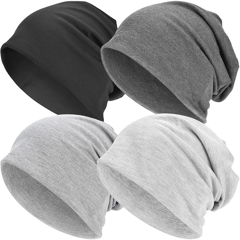

[EINSKEY] knit hat men s ladies spring summer autumn Thin, sweat-absorbent, quick-drying, double-layer structure sports cap For sleeping night cap