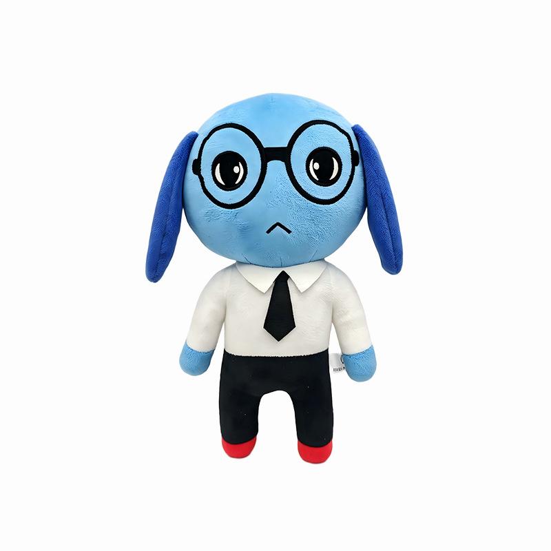 Animal Hospital Plush Toy Blue Dog Soft Stuffed Game Cartoon Doll Collectible For Adult Fans Home Decoration Cuddly Gift