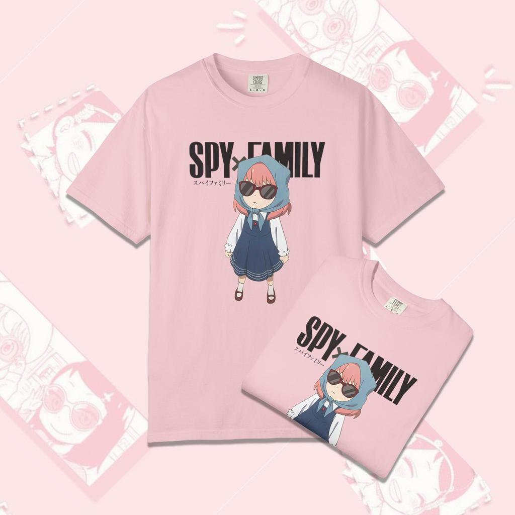 Spy X Family Anya Forger Anime Graphic T Shirt Kawaii Unisexga Oversized Cotton Short Sleeve Tee For Unisex Unisex