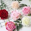Artificial Rose Artificial Flower Living Room Decor Easy To Care Faux Silk Lifelike Realistic 9 CM Fade-Resistant