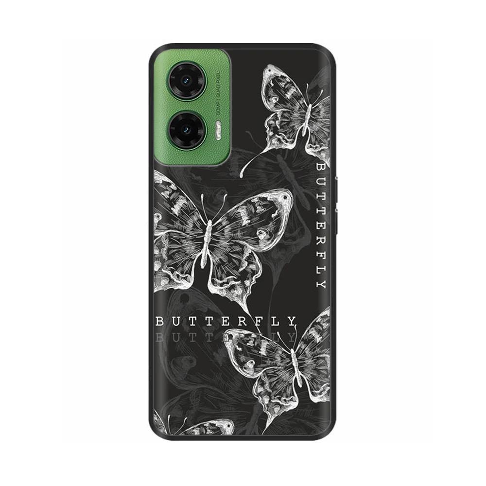Für Motorola Moto G35 5G Hülle G 35 Niedlich Weiches Silikon Anti-Fall Hohe Qualität Schutzhülle für Moto G35 XT2433-5 MotoG35