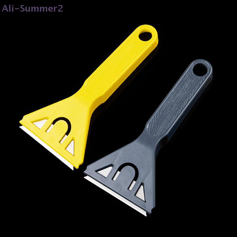 {Summer2}Multi-Purpose Non-Scratch Plastic Scraper Grout Cleaning Tool For Glass Ceramic Tile Kitchen Bathroom Window Scraper