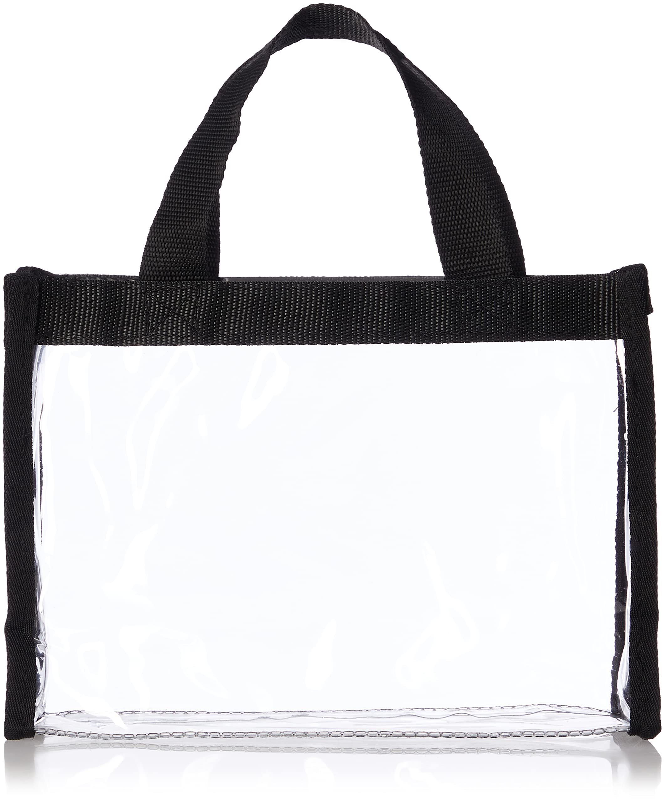 

Vinyl Tote Bag, Small, Black Border (25cm W x 18cm H x 8cm D) PB-3102