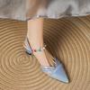Fashion Fashion Hollow Out Women Pumps Genuine Leather Simple Ladies Shoes Summer Solid Color Casual Shoes Big Size 34-42 Women Sandals