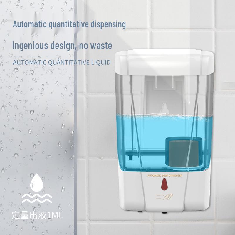 Wall-Mounted Automatic Induction Soap Dispenser - Large Capacity, Contactless Hand Sanitizer Machine for Bathrooms