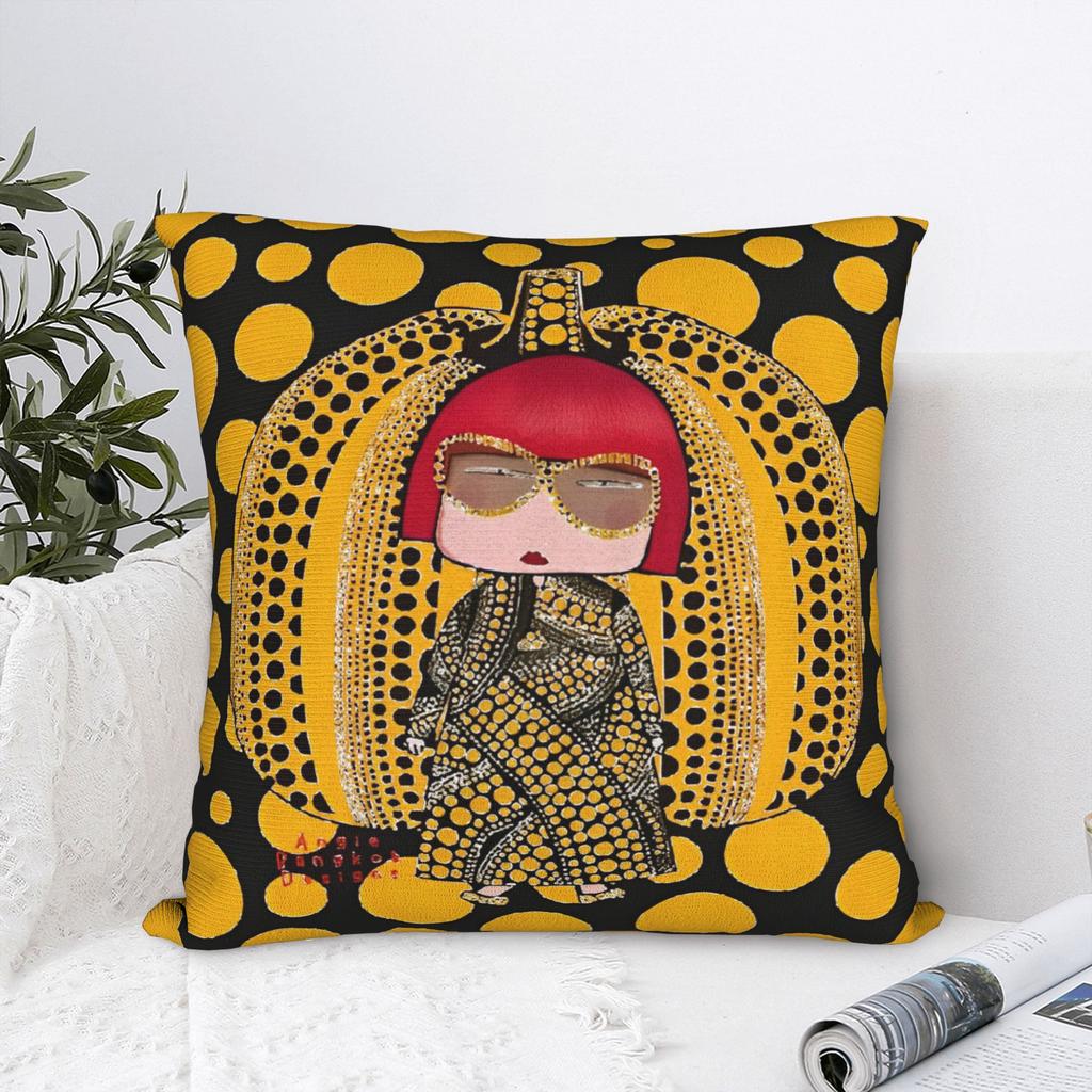 Yayoi Kusama Pillow Case dots Soft Pillow Cover For Sofa Couch Bed Living Room Novelty Pillowcases