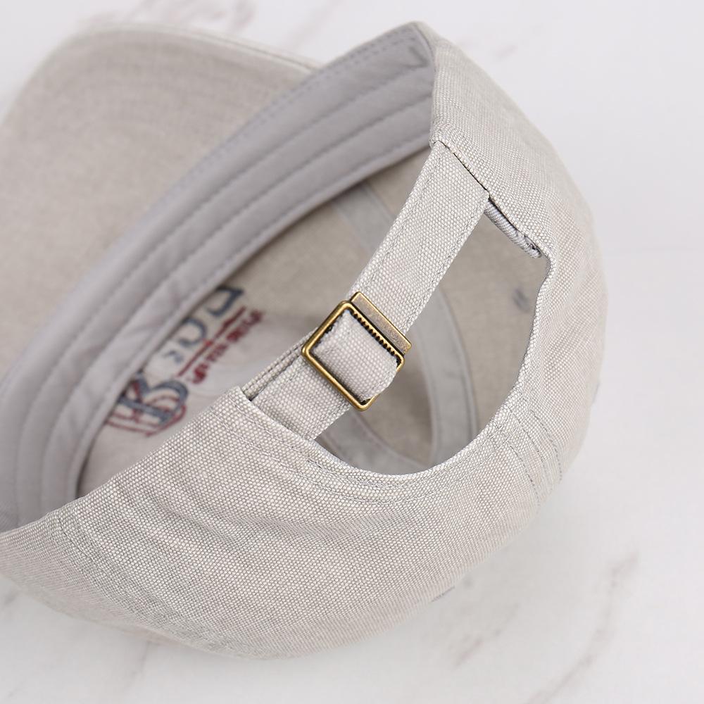 New trendy brand retro spring and autumn fashion versatile cap outdoor sports sunshade sun protection letter embroidery baseball cap
