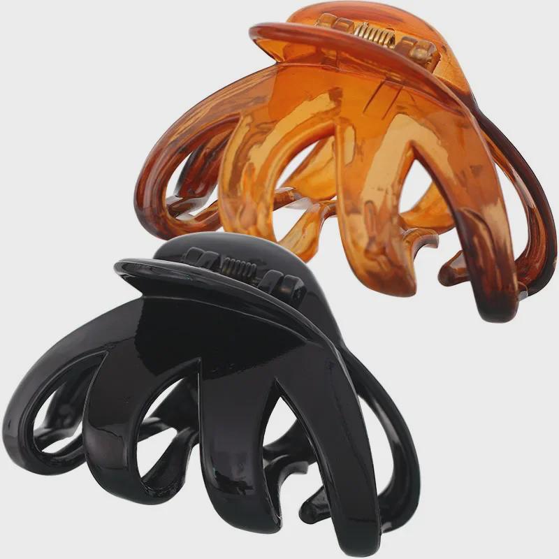 

7.5 cm Black Octopus Claw Clip - Bath & Shower Accessory