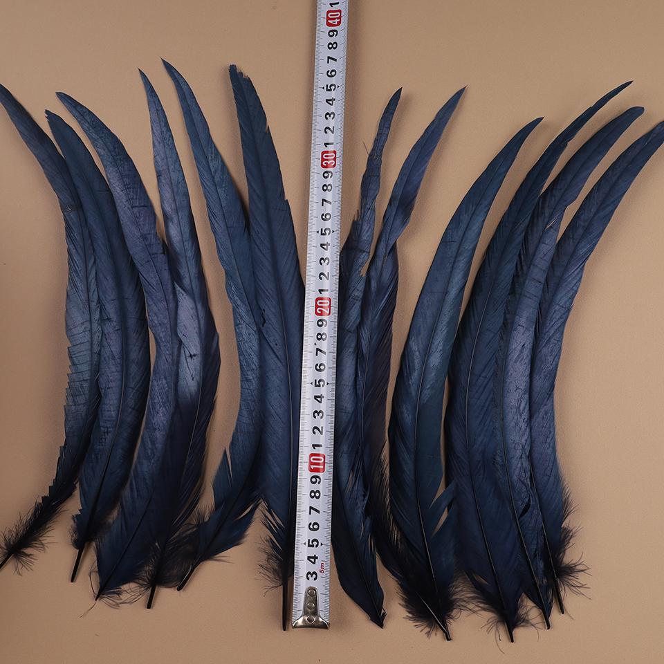 Rooster Feathers 35-40cm 40-45cm Handicraft Crafts DIY Natural Feather Handwork Party Plume Carnival Decoration