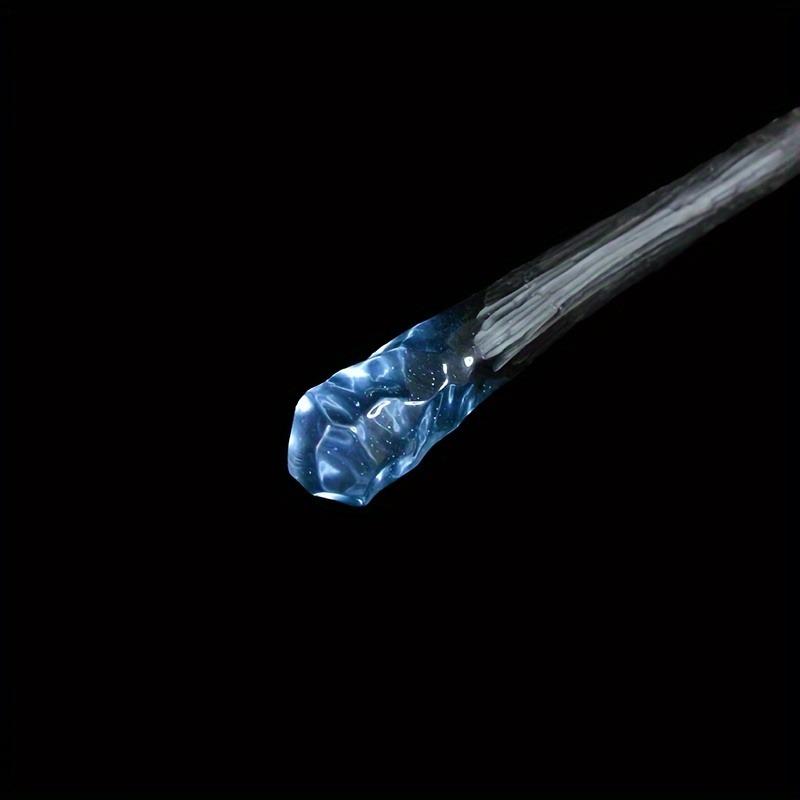 Natural Ebony Colored Crystal Women's Braided Hair Hairpin Qipao Hanfu Niche High-end Versatile Wooden Hairpin Hair Accessory