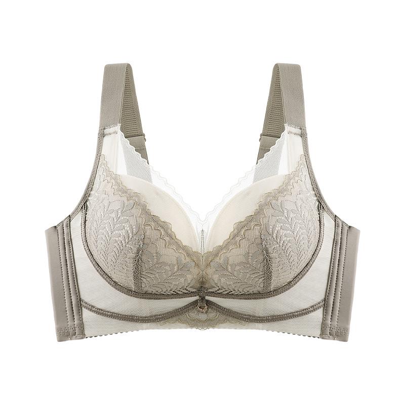 Cinema Uplift Bra: Push-Up, Anti-Sagging, Wire-Free, Side-Smoothing, Small Bust Enhancement, Red Lingerie