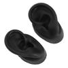 Silicone Ear Model Lifelike Flexible Reusable Left Right Ear Piercing Practice Model for Earrings